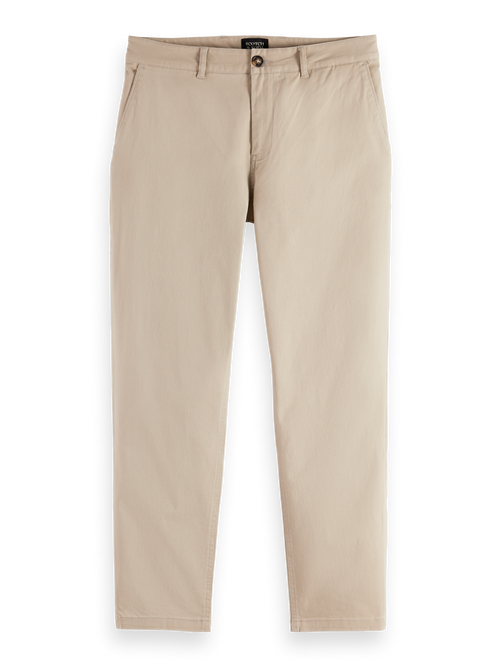 Seasonal core - Drift - Washed cotton blend chino