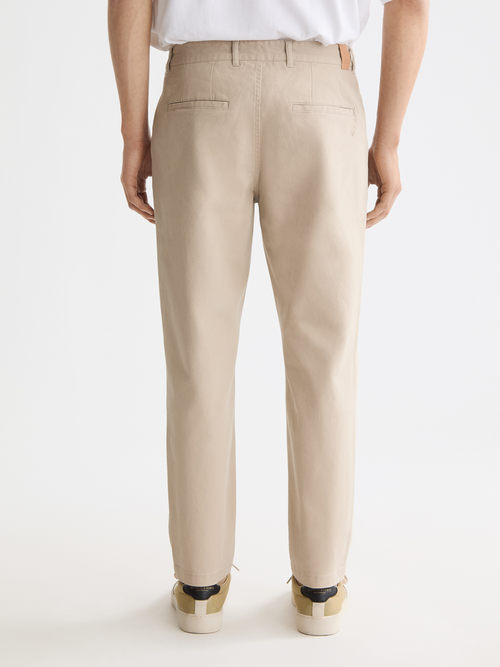 Seasonal core - Drift - Washed cotton blend chino