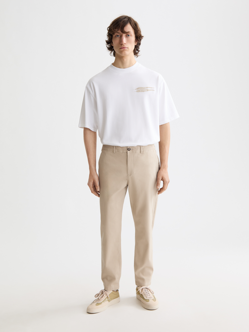Seasonal core - Drift - Washed cotton blend chino