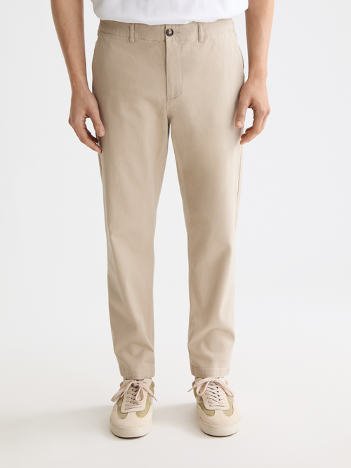 Seasonal core - Drift - Washed cotton blend chino