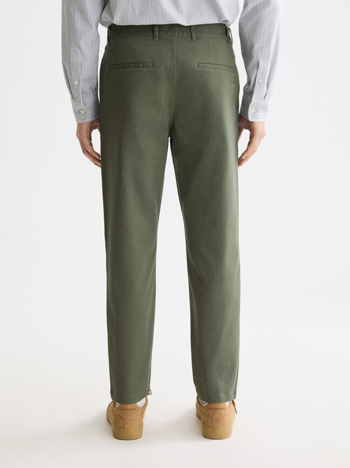 Seasonal core - Drift - Washed cotton blend chino