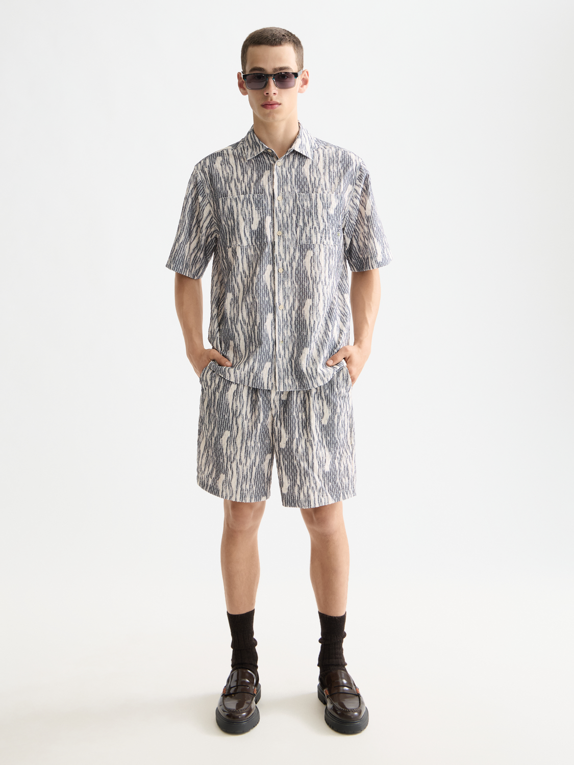 Fave jacquard regular bermuda short