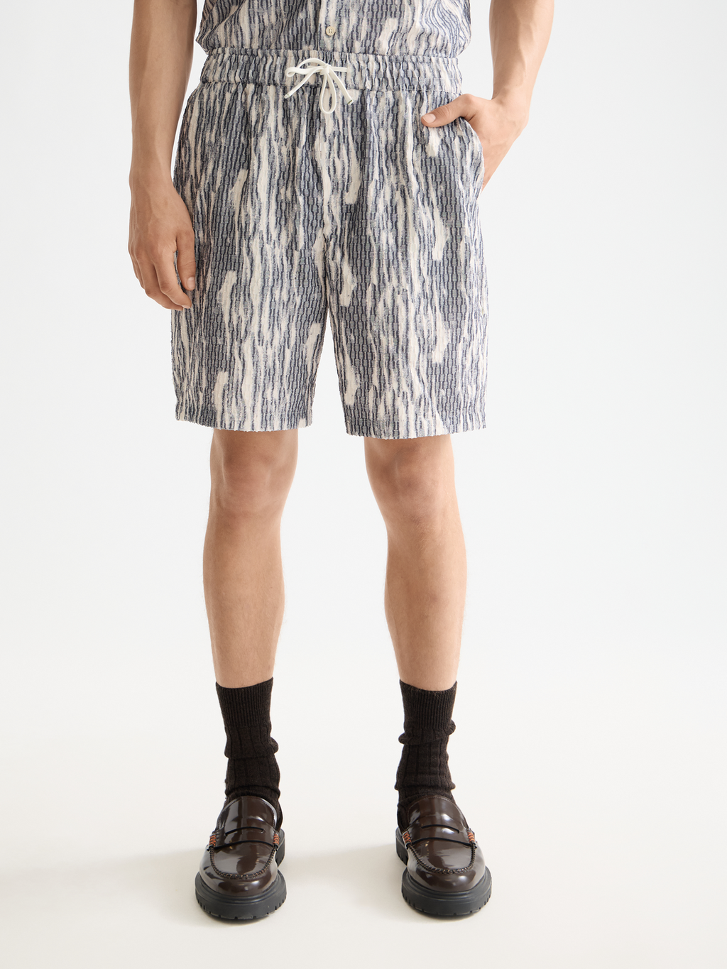 Fave jacquard regular bermuda short