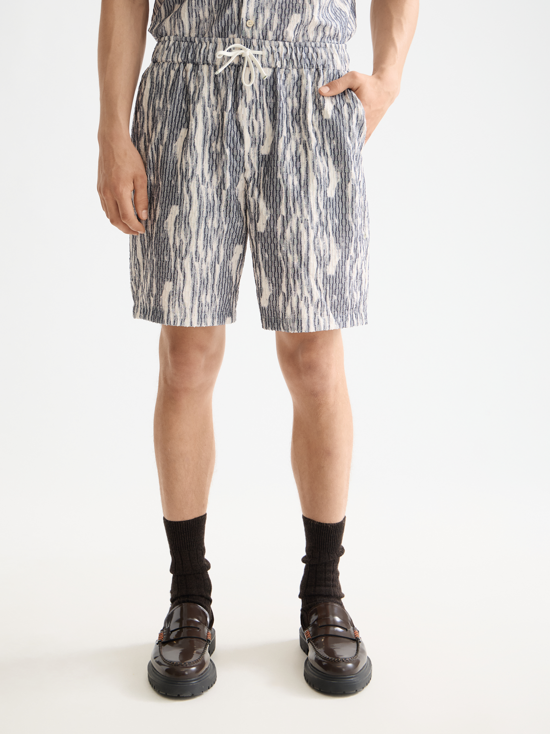 Fave jacquard regular bermuda short