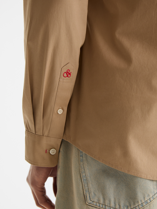 Seasonal Essentials poplin shirt