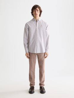 Seasonal Essentials Striped oxford shirt
