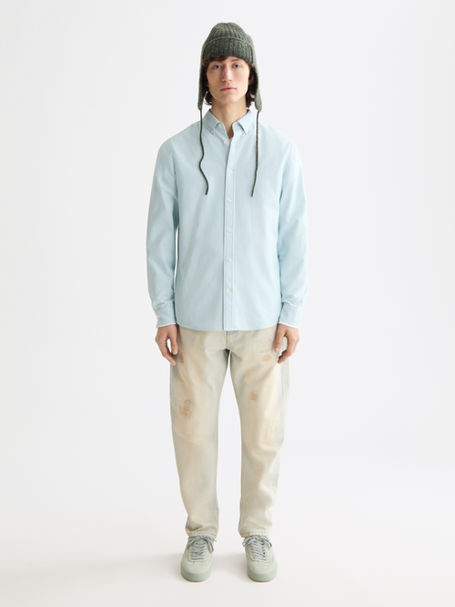 Seasonal Essentials Striped oxford shirt