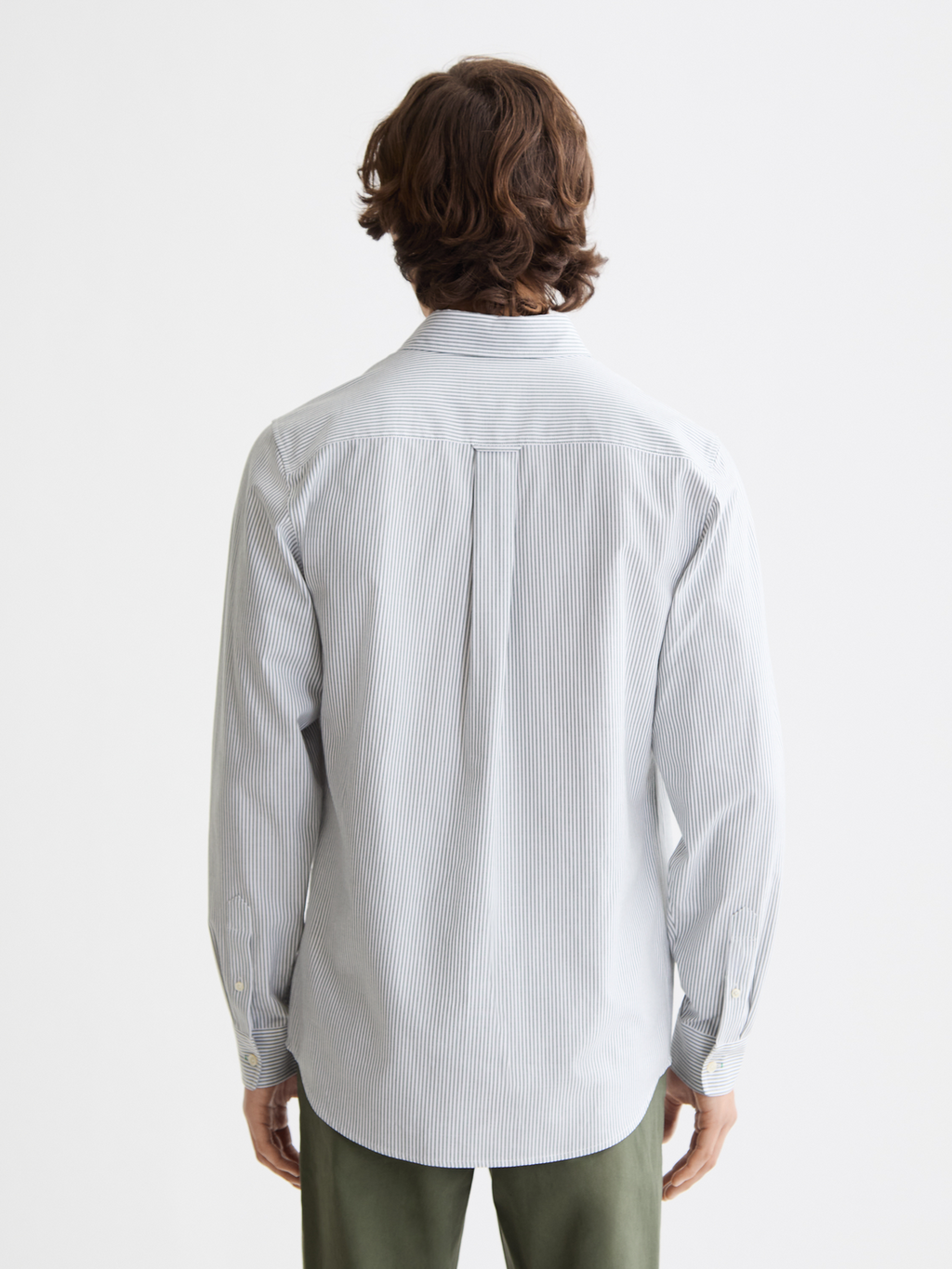Seasonal Essentials Striped oxford shirt