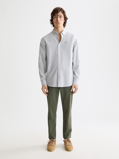 Seasonal Essentials Striped oxford shirt