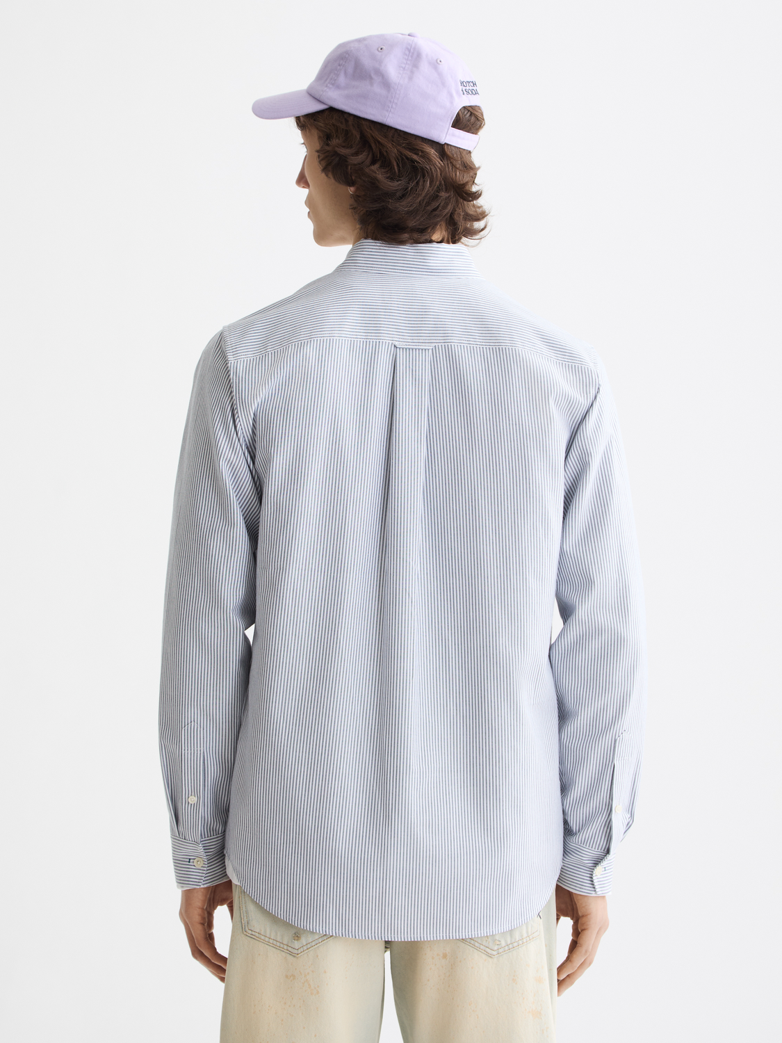Seasonal Essentials Striped oxford shirt