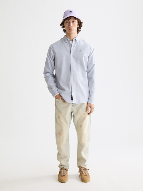 Seasonal Essentials Striped oxford shirt