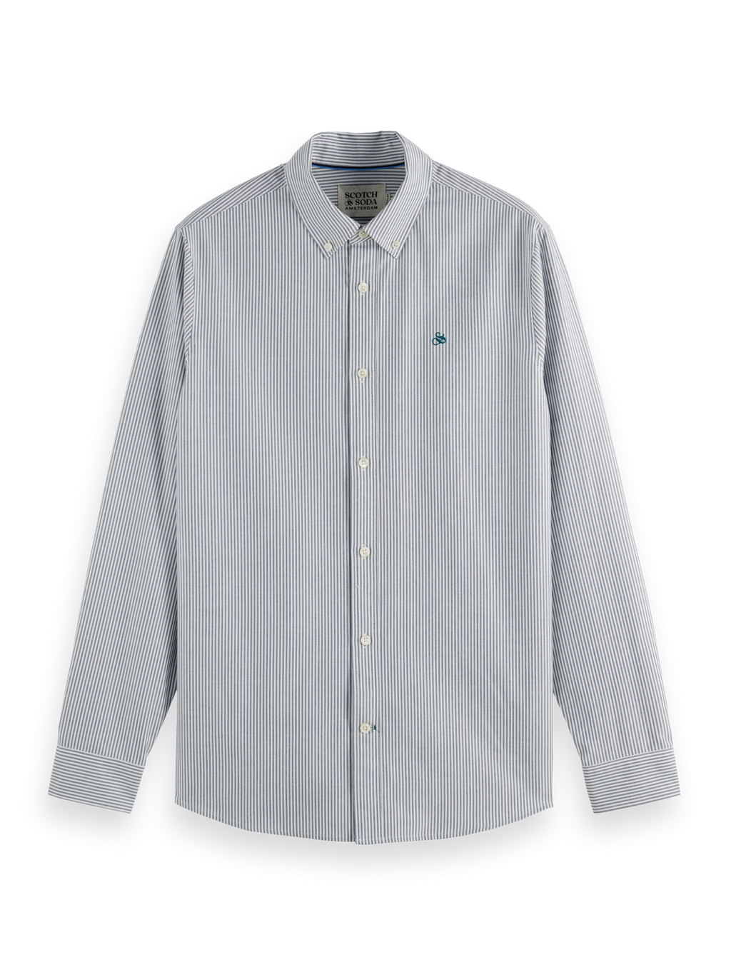 Seasonal Essentials Striped oxford shirt