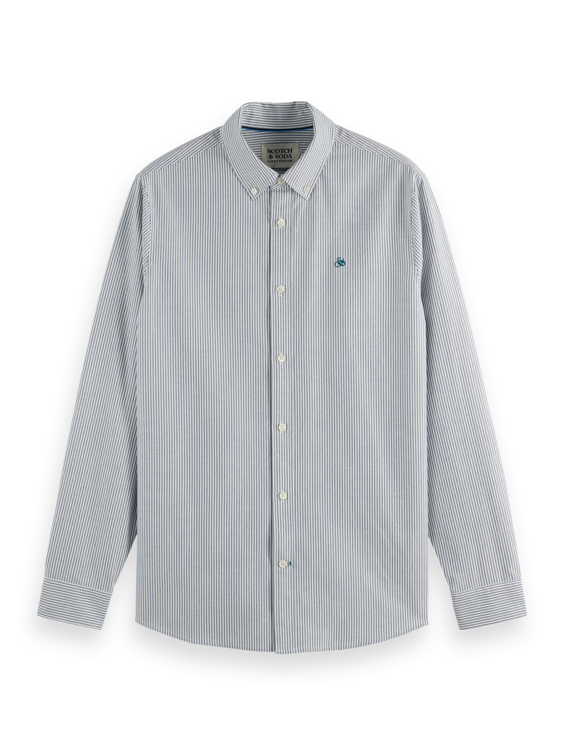 Seasonal Essentials Striped oxford shirt
