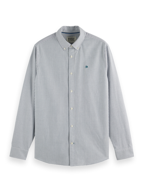 Seasonal Essentials Striped oxford shirt