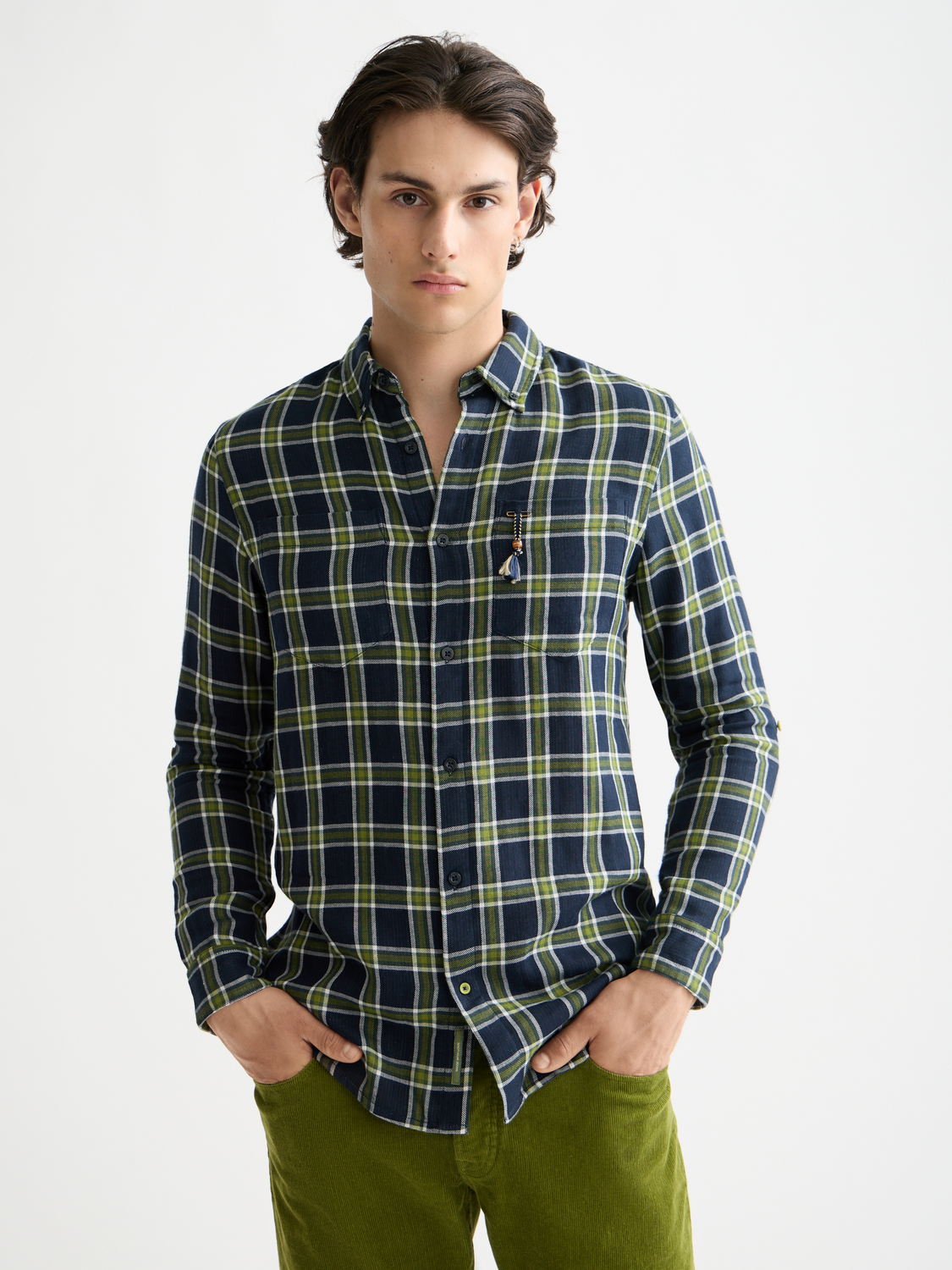 Double-face regular shirt