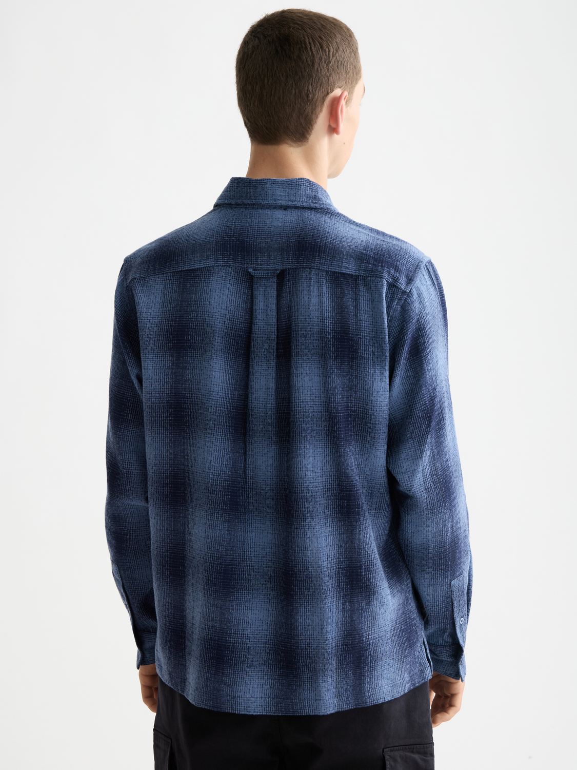 Shadow check shirt