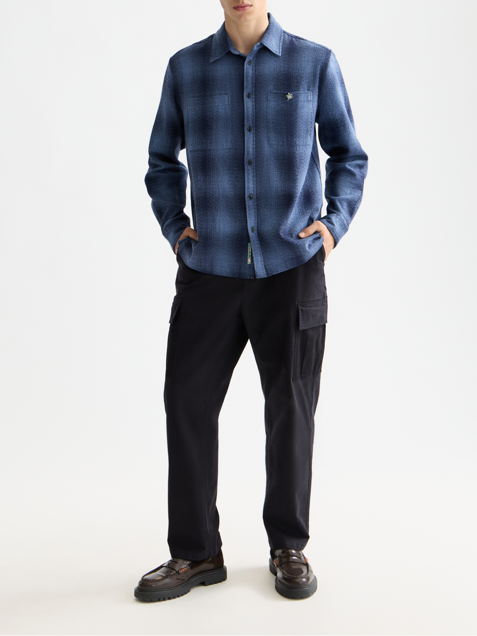 Shadow check shirt – Scotch & Soda Amsterdam