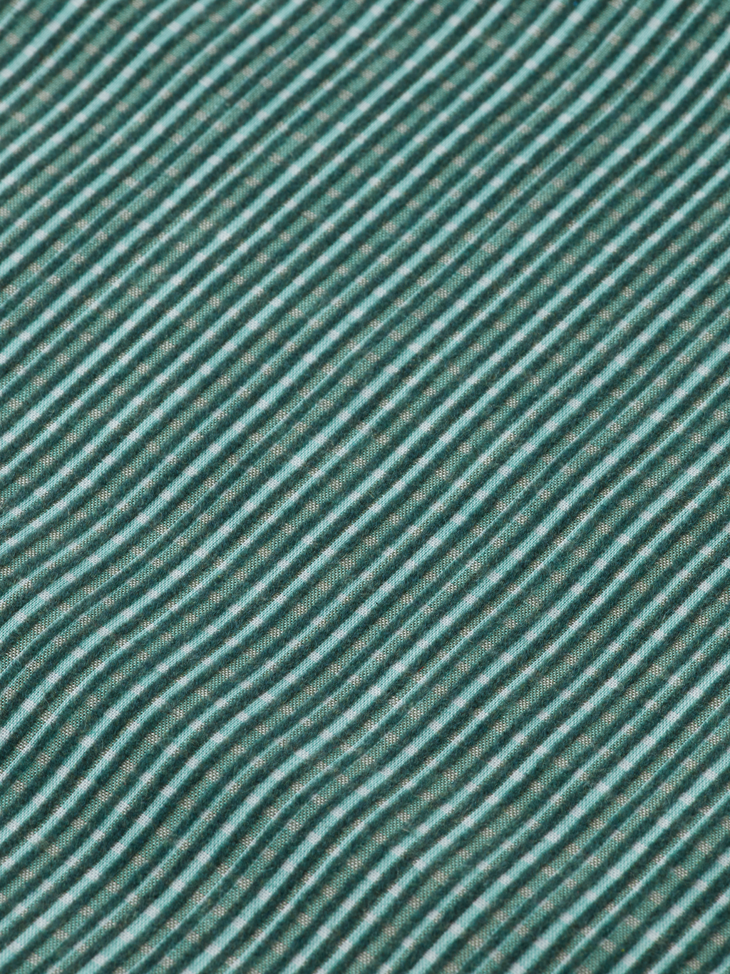 Micro-check structured shirt