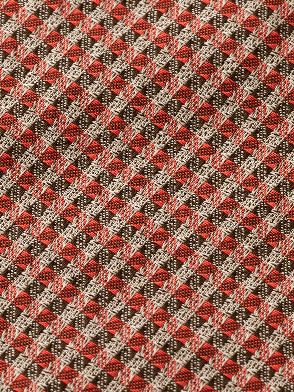 geo print short sleeve shirt