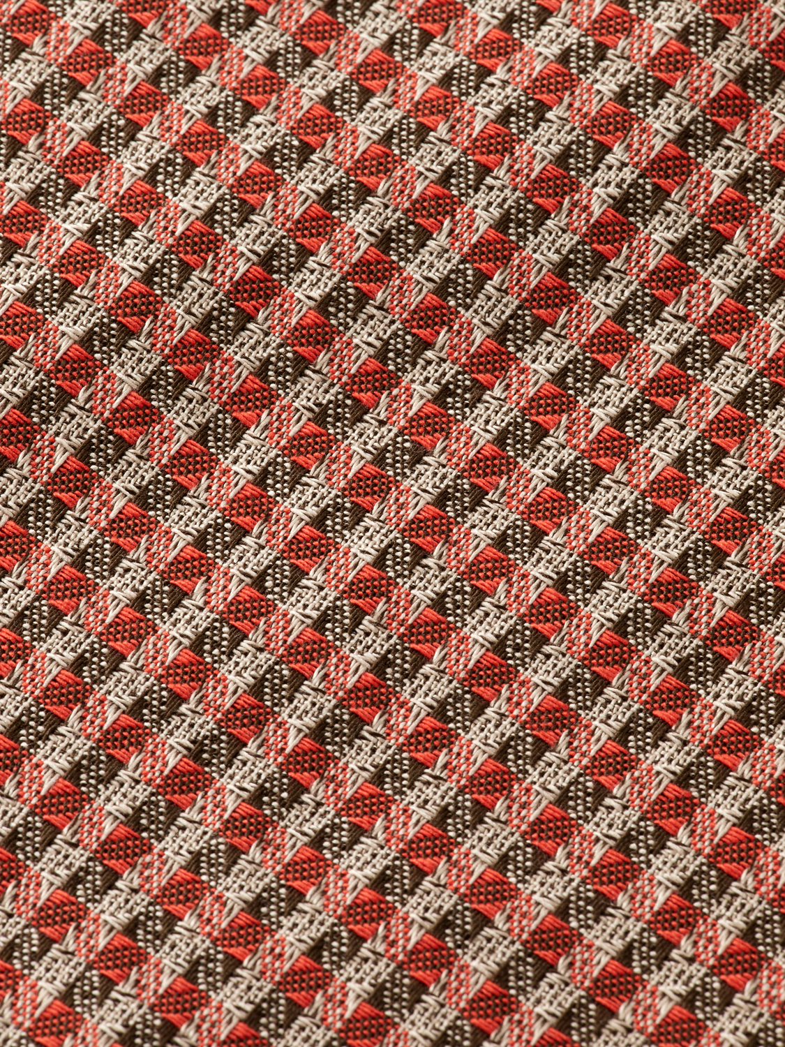 geo print short sleeve shirt