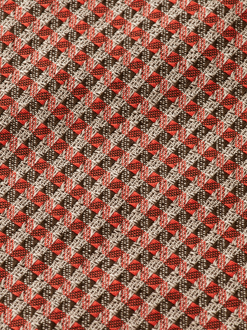 geo print short-sleeved shirt