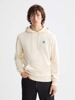 Seasonal core - Regular-fit logo badge hoodie