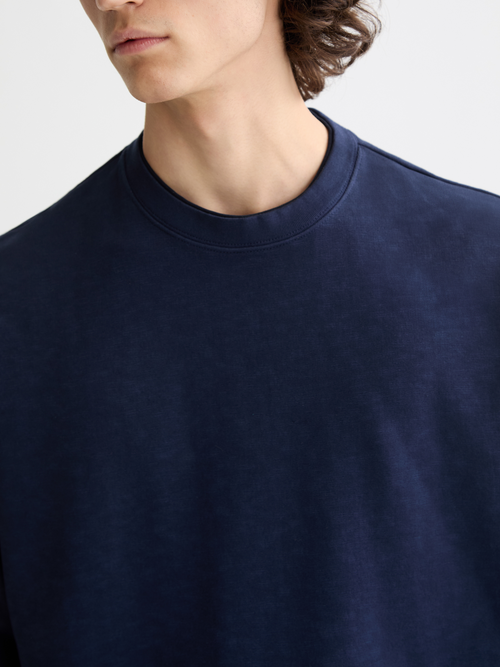 Seasonal core - 3 crosses garment-dyed sweatshirt