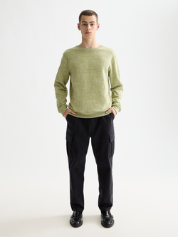 Melange Crew Neck Sweatshirt