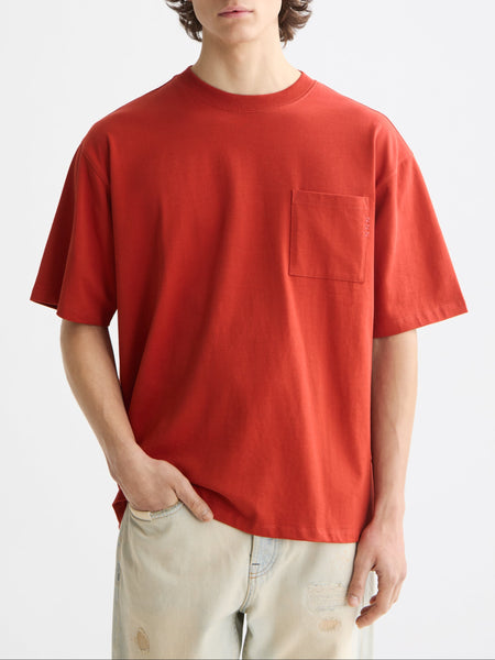 Seasonal Essentials 3 crosses pocket t-shirt – Scotch & Soda Amsterdam