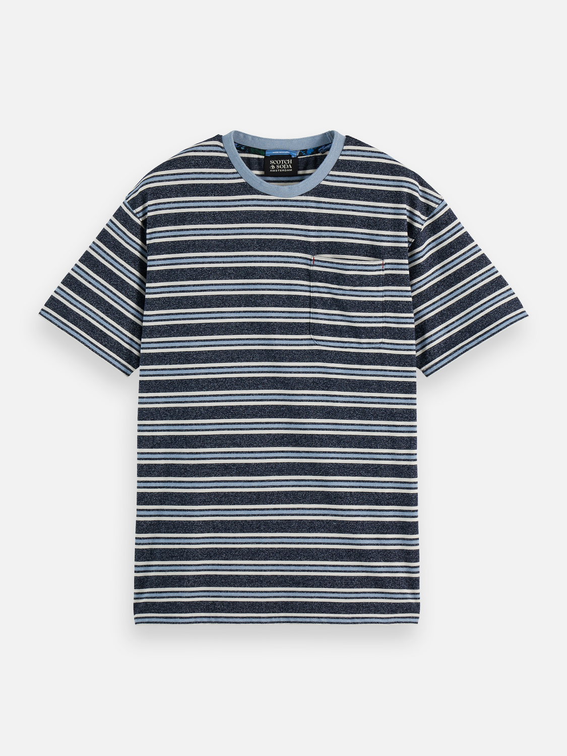 Relaxed Yarn Dye Stripe T-shirt