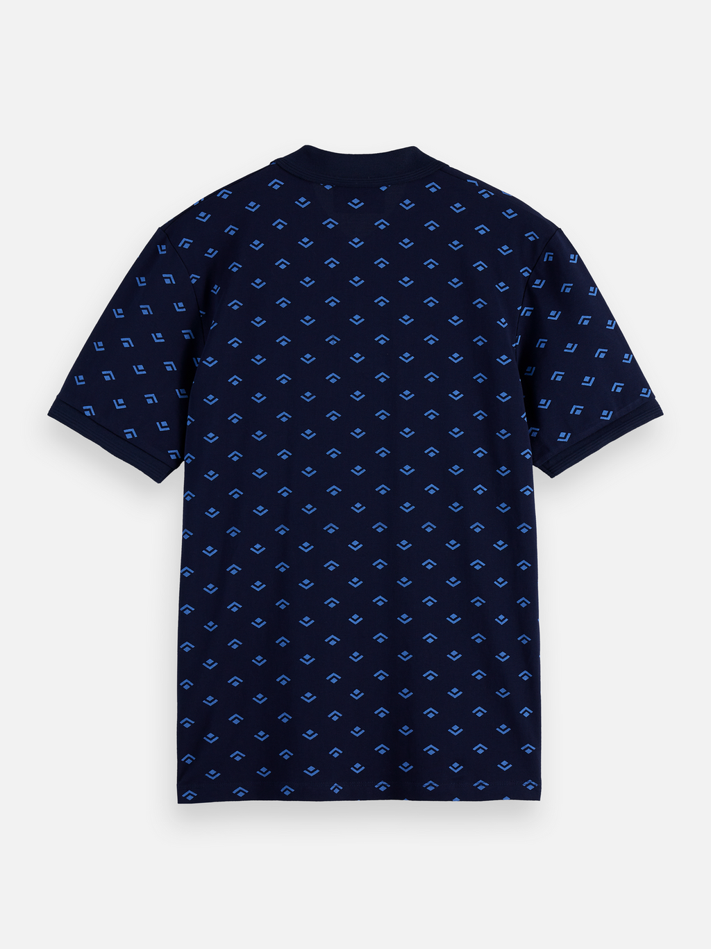 print jersey regular polo
