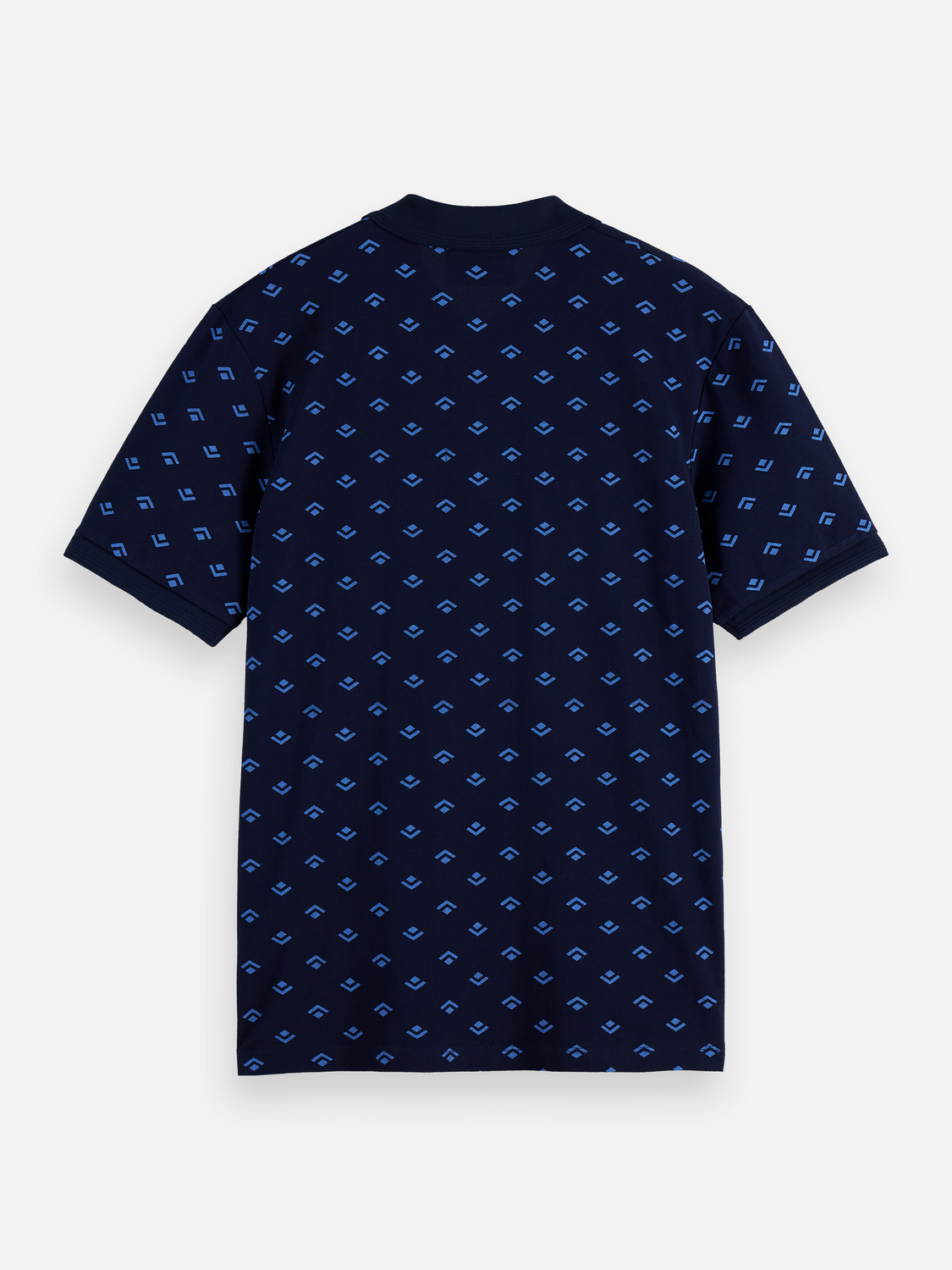 print jersey regular polo
