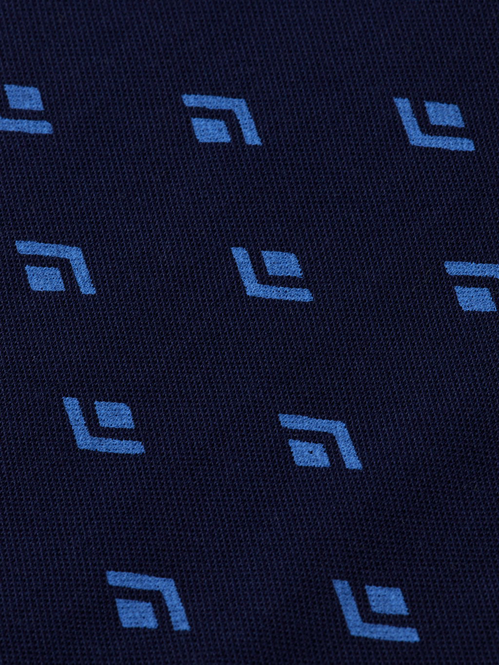print jersey regular polo