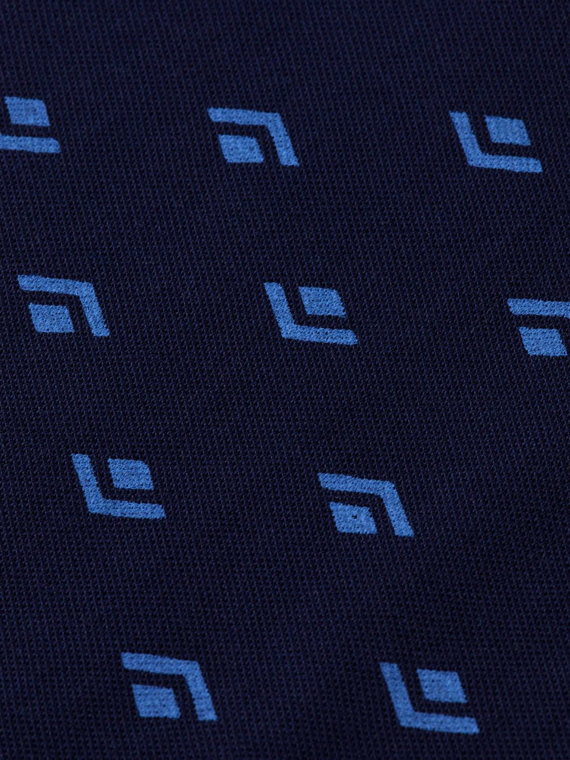 print jersey regular polo