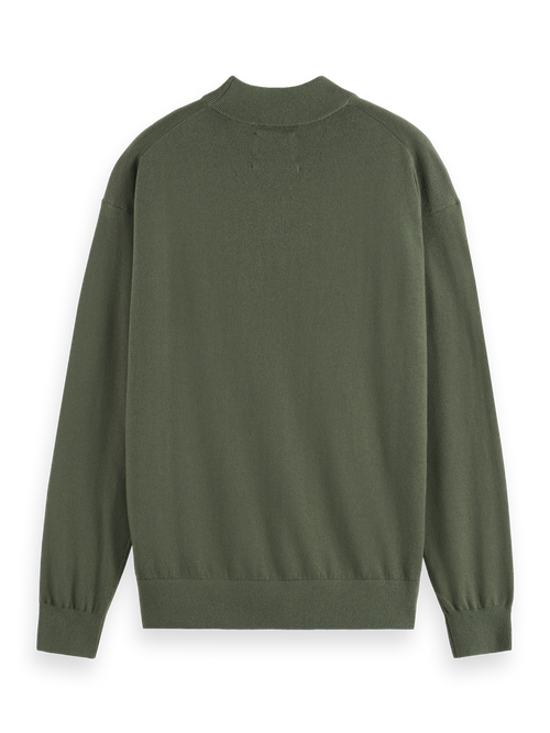 Seasonal Essentials mock neck pullover