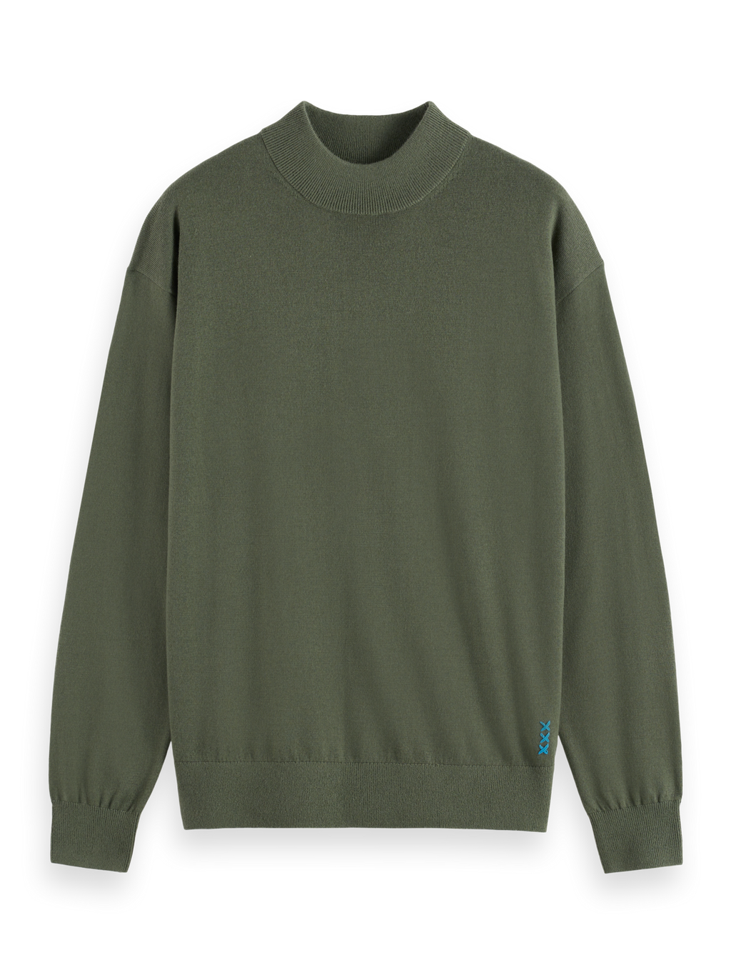 Seasonal Essentials mock neck pullover