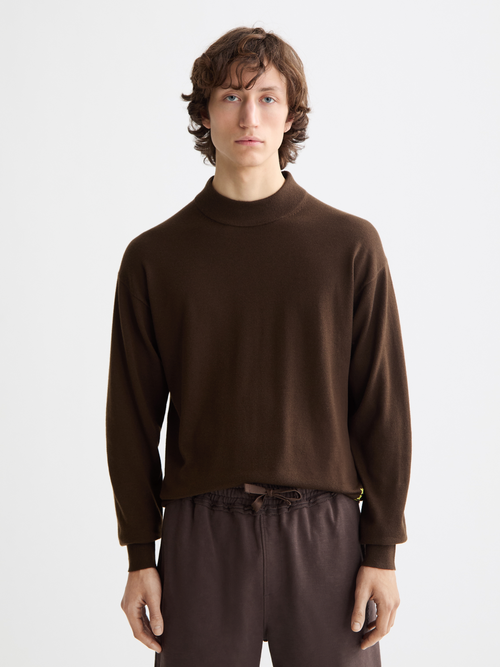 Seasonal Essentials mock neck pullover