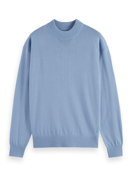 Seasonal Essentials mock neck pullover