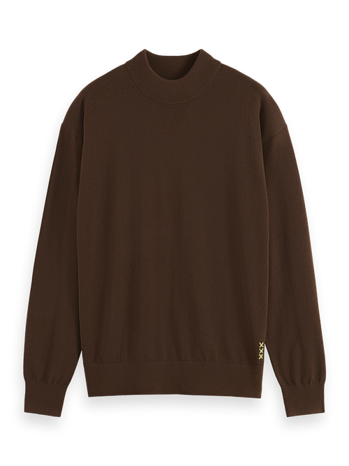 Seasonal Essentials mock neck pullover