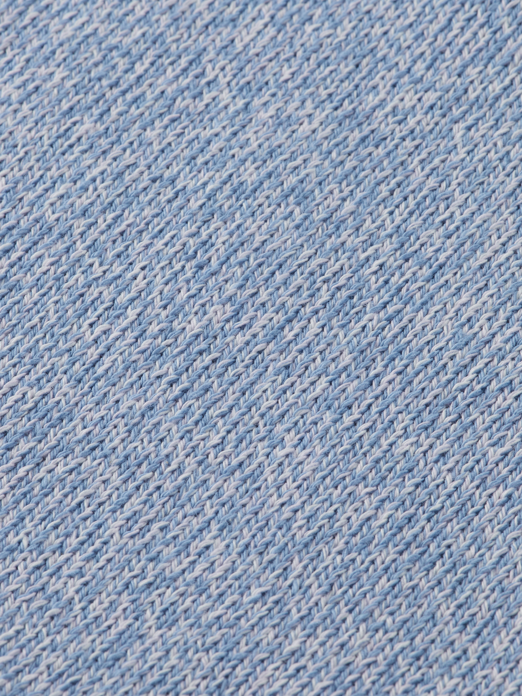 Melange regular crew neck
