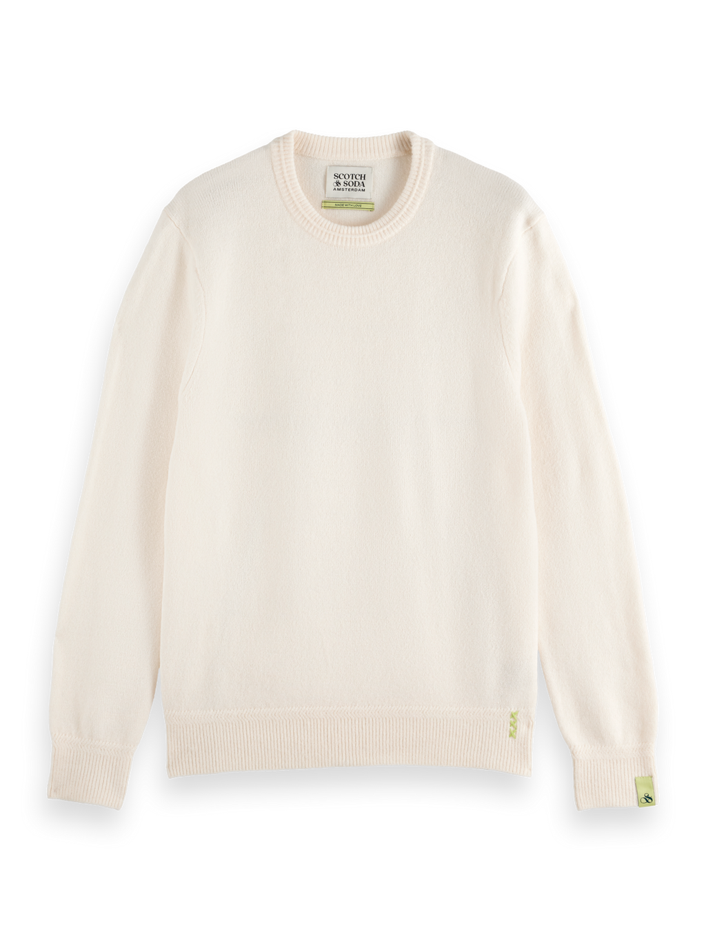 Soft knit regular fit crew neck