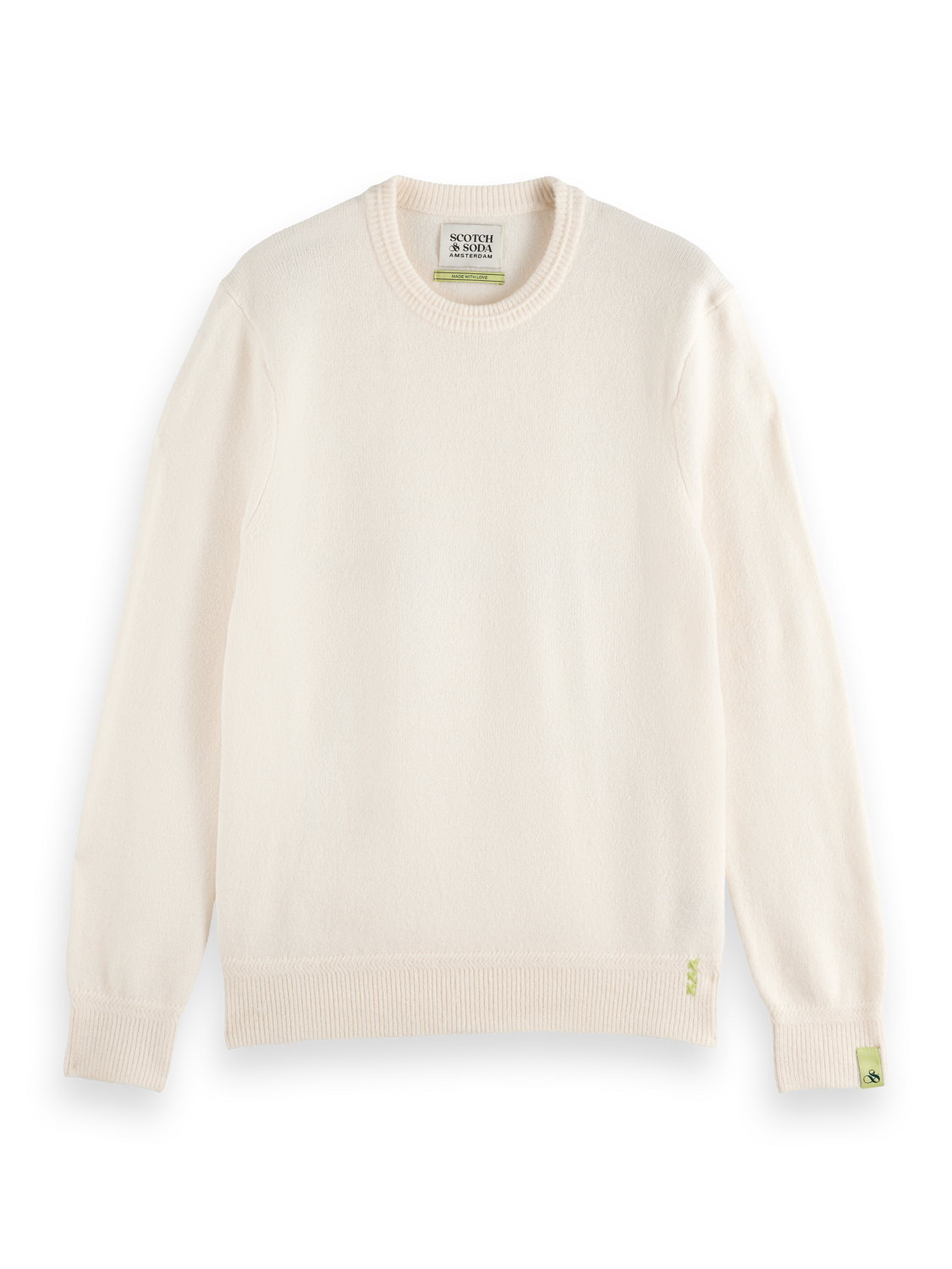 Soft knit regular fit crew neck