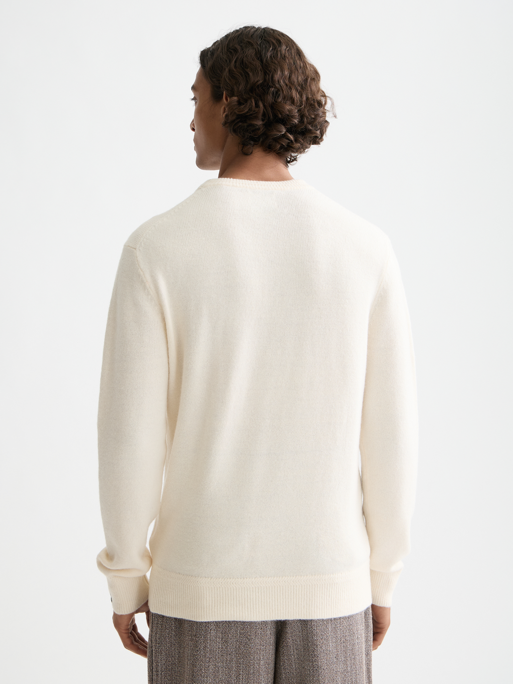 Soft knit regular fit crew neck