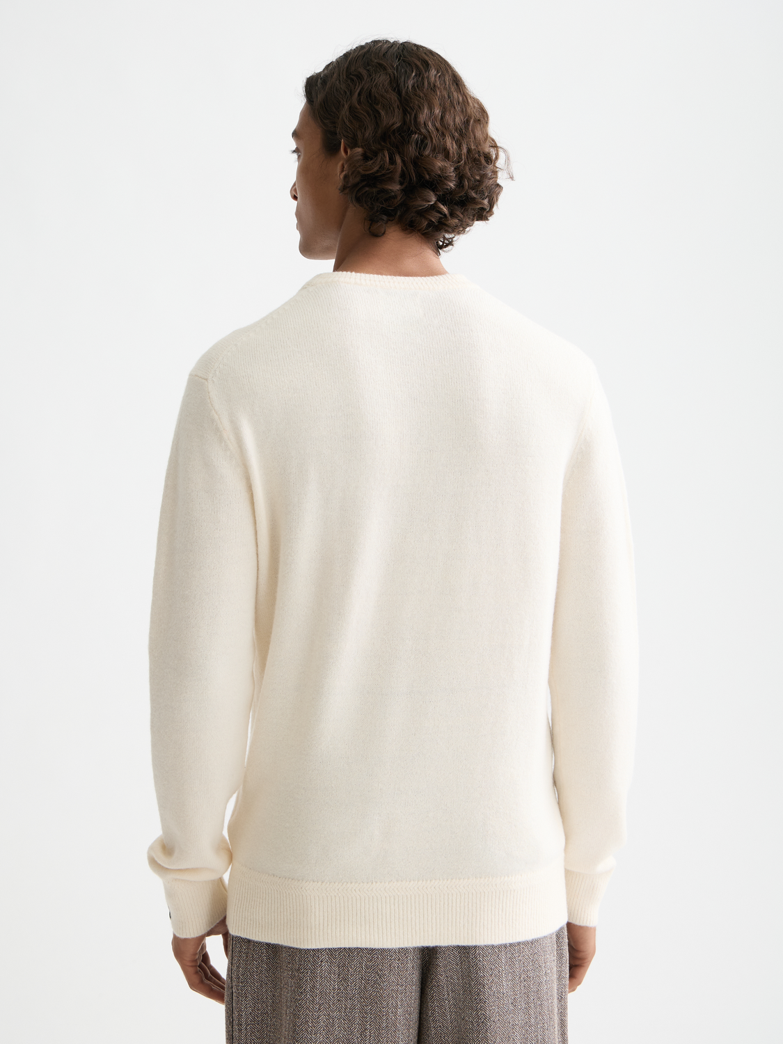 Soft knit regular fit crew neck