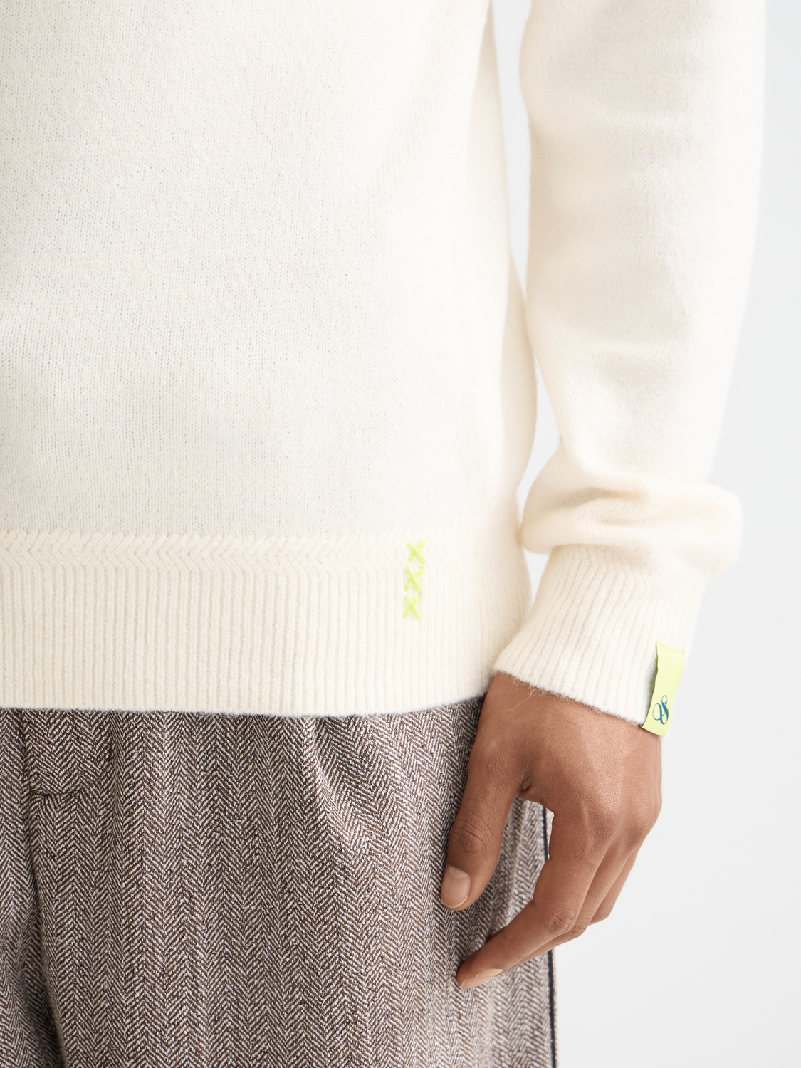 Soft knit regular fit crew neck