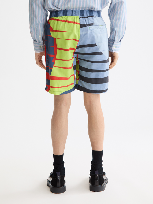 Printed swim shorts