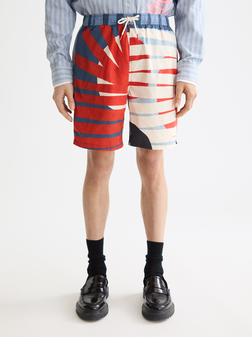 Printed swim shorts