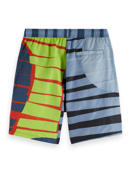 Printed swim shorts