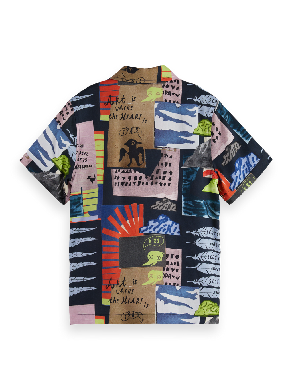 Boys printed short-sleeve shirt