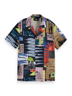 All-over printed short-sleeved shirt